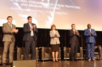 Patricia Bullrich, Argentina’s Minister of Security (centre), opened the 7th Global Conference.